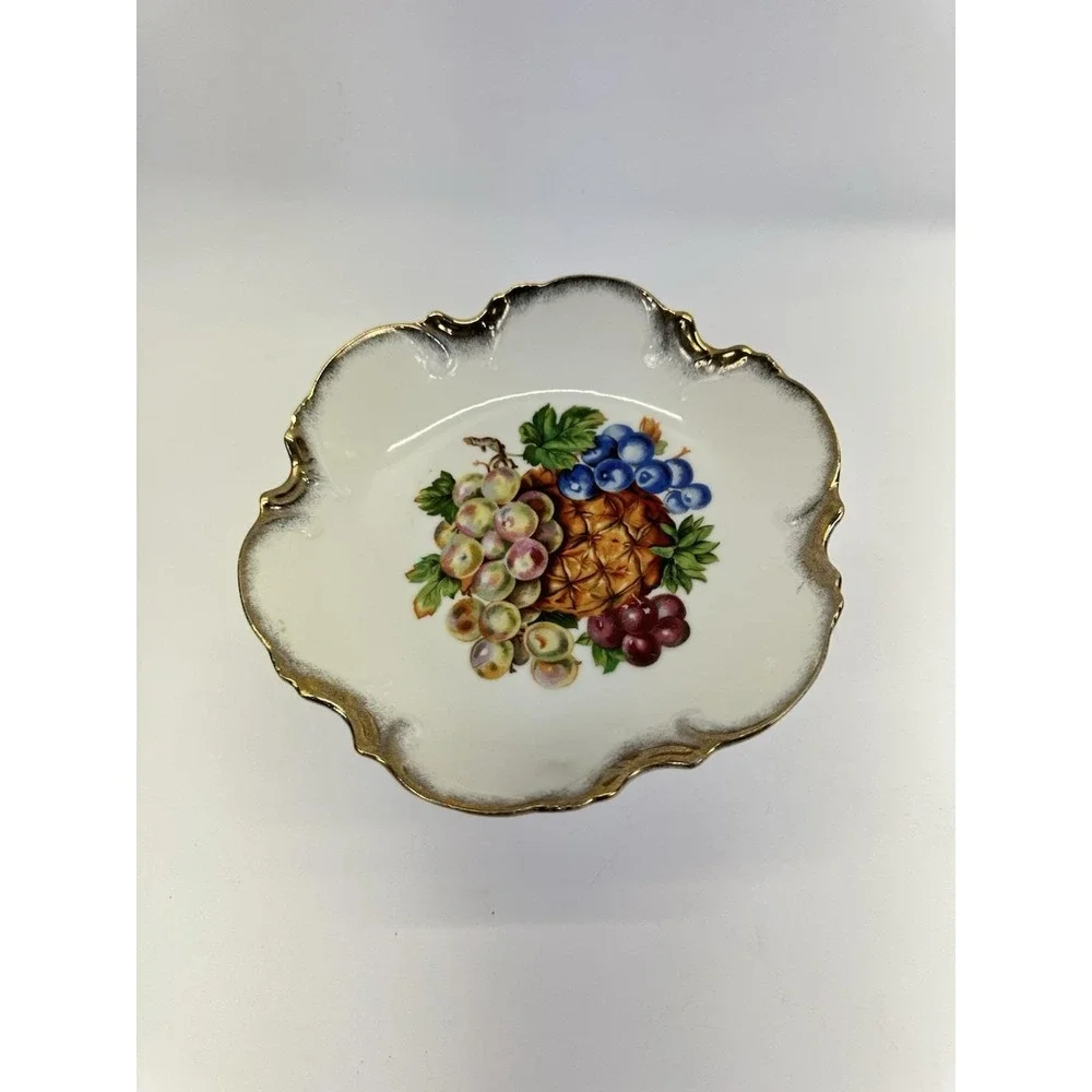 Vintage Nippon Yoko Boeki Japan Fruit Pedestal Dish 8